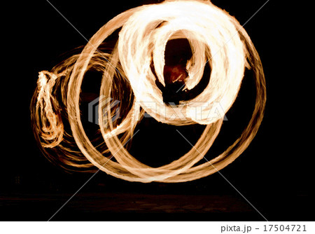 Fire Show Flaming Trails Fire Show Flaming Trails 17504721