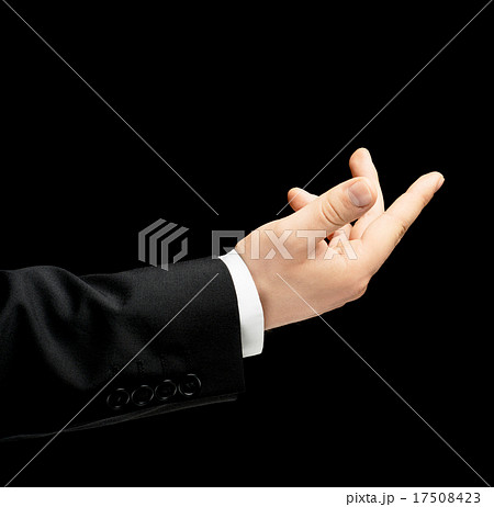 Caucasian male hand in a business suit isolated Caucasian male hand in a business suit isolated 17508423