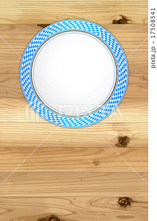 Oktoberfest background (Bavarian circle & boards) Oktoberfest background (Bavarian circle & boards) 17508541