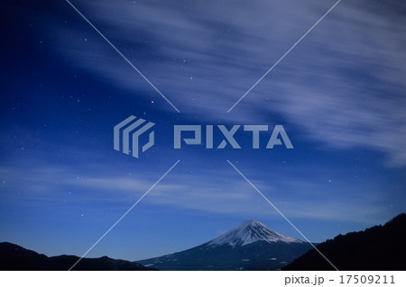 富士山と星空 富士山と星空 17509211