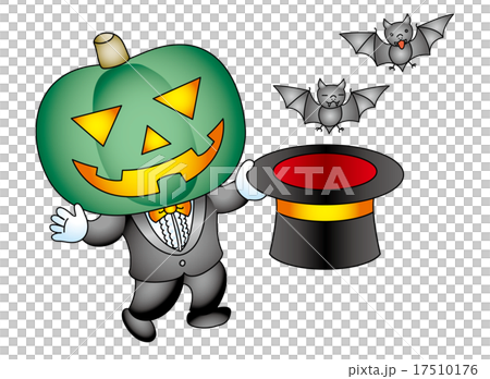 Jack O Lantern Green A pose - Stock Illustration [17510176] - PIXTA