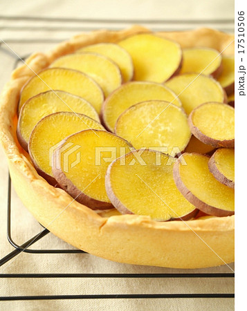 サツマイモとゴーダチーズのタルト　調理画像 17510506