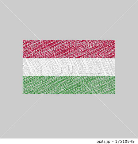 Flag of Hungary. Grunge texture. Flag of Hungary. Grunge texture. 17510948