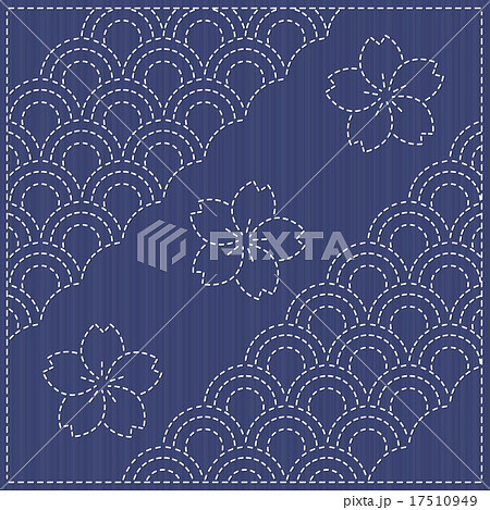 Traditional Japanese Embroidery Ornament. 17510949