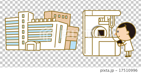 病院とCTスキャン 17510996