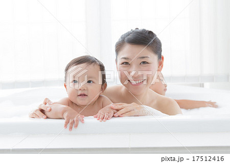 mother and child  6 years old & 11 months old mother and child  6 years old & 11 months old 17512416