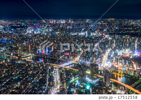 東京・夜景 17512558