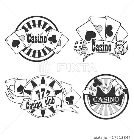 Casino and gambling badges or emblems Casino and gambling badges or emblems 17512844