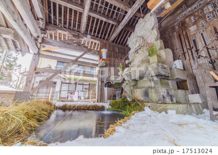 裸押合い祭りの際の毘沙門堂の不動明王像 裸押合い祭りの際の毘沙門堂の不動明王像 17513024