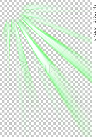 Light Insert Green White Stock Illustration