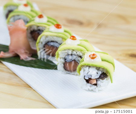 Traditional japanese food on wooden table Traditional japanese food on wooden table 17515001