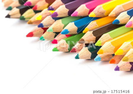 Colour pencils isolated on white background 17515416