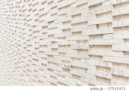 Pattern of yellow travertine wall texture 17515471