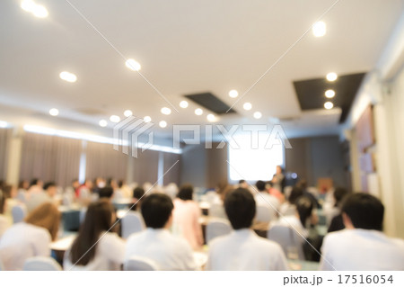 Abstract blur Business Conference and Presentation 17516054