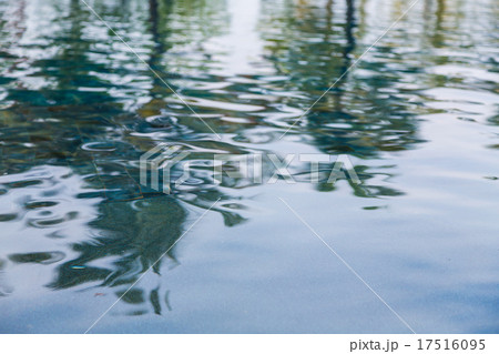 Swimming pool rippled water 17516095