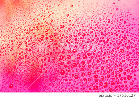 Drops of water on red floor 17516127
