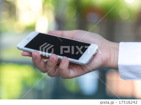 Hand hold Smart Phone 17516242