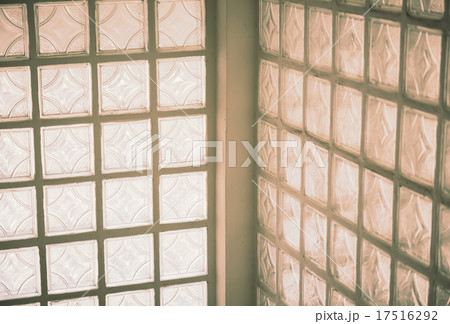 Glass wall ( Filtered image processed vintage effect. ) 17516292