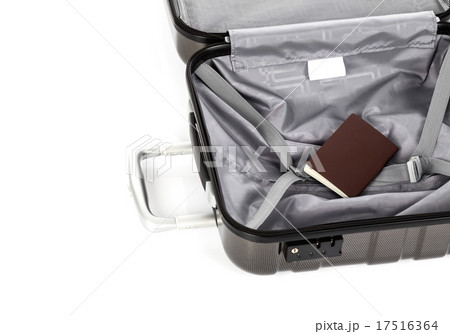 Passport on a suitcase Passport on a suitcase 17516364
