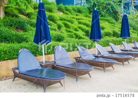 Swimming pool with relaxing seats Swimming pool with relaxing seats 17516578
