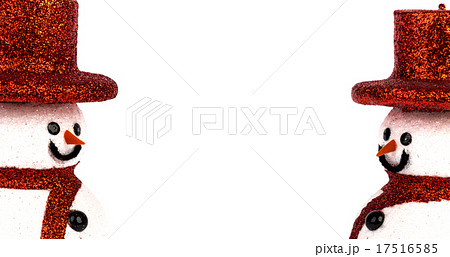 Snowman isolated on white Snowman isolated on white 17516585