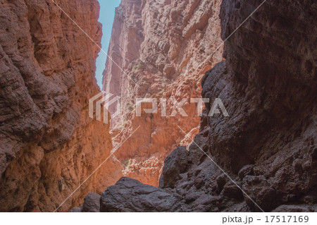Way out of canyon into the light 17517169