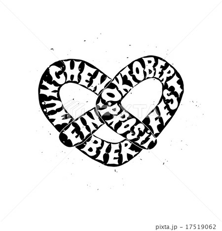 Typographic poster with hand drawn lettering 17519062