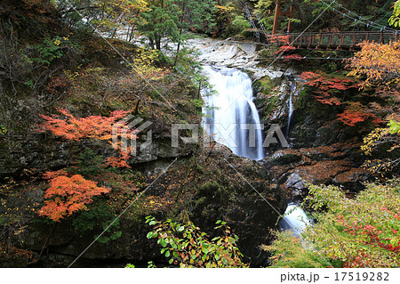 みたらい渓谷　紅葉　天川村　奈良県 17519282