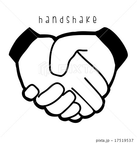 Handshake design over white background vector illustration Handshake design over white background vector illustration 17519537