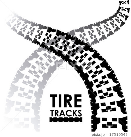 Tire design over white background vector illustration 17519545