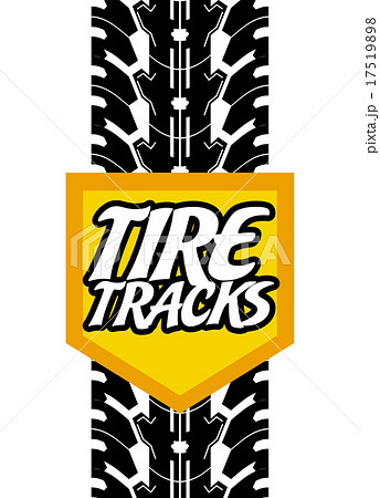 Tire design over white background vector illustration Tire design over white background vector illustration 17519898