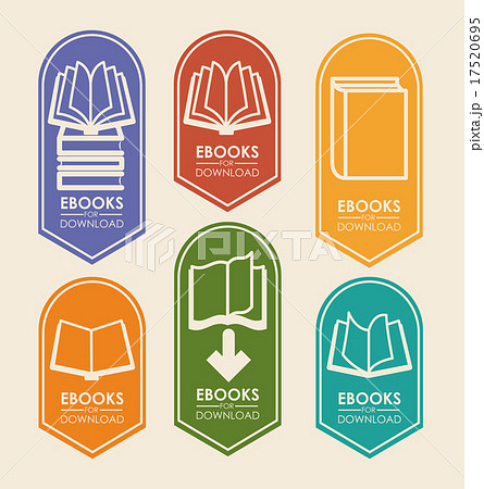 eBook design over beige background vector illustration 17520695