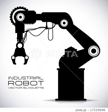 robot design over gray background vector illustration 17520696
