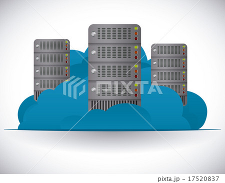 Cloud computing design, vector illustration. Cloud computing design, vector illustration. 17520837
