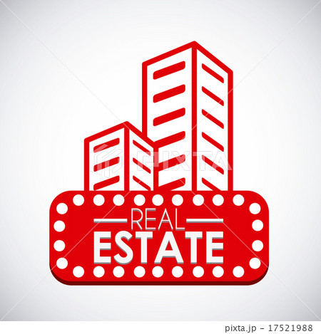 Real estate design over white background vector illustration 17521988