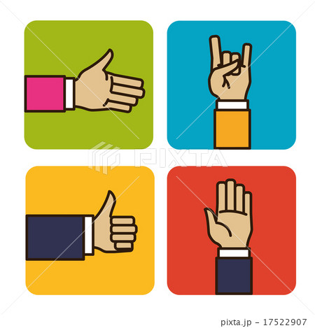 hands signals 17522907