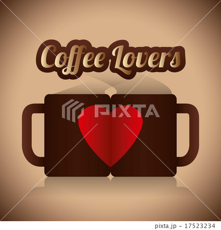 coffee design over beige background vector illustration 17523234