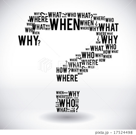 doubt design over gray background vector illustration 17524498