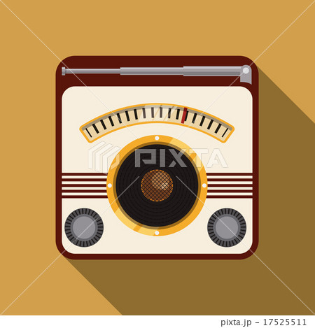 Radio vintage design. Radio vintage design. 17525511