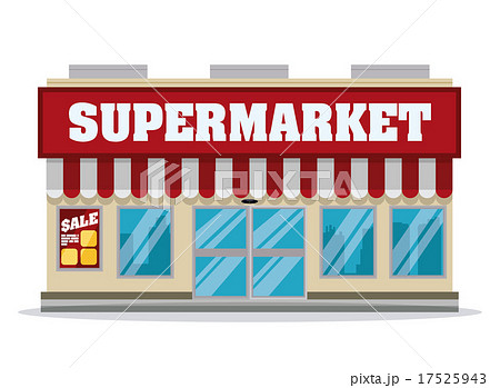 Supermarket store design. 17525943