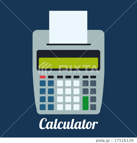 Calculator design, vector illustration. Calculator design, vector illustration. 17526126