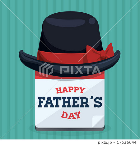 Happy fathers day card design. 17526644