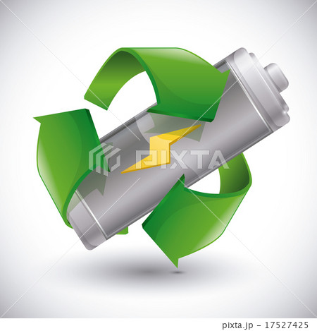 Recycle battery design. 17527425
