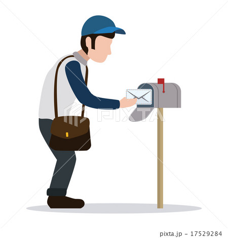 Delivery postman design. Delivery postman design. 17529284