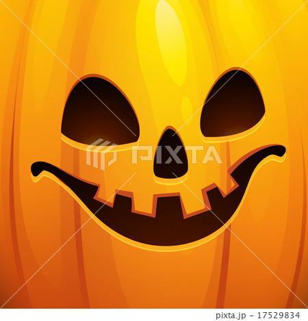 Funny Halloween greeting card. Vector illustration 17529834