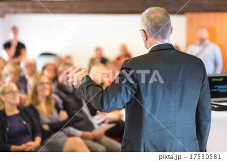 Speaker at Business Conference and Presentation. Speaker at Business Conference and Presentation. 17530581