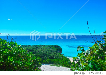 真夏の宮古島砂山ビーチ 17530815