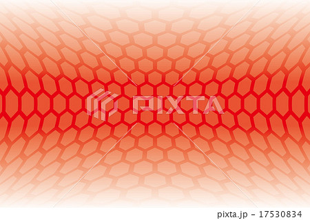 背景素材壁紙 正六角形 蜂の巣 ハニカム構造 歪み 湾曲 屈折 異次元 異空間 四次元ワープ 異世界のイラスト素材