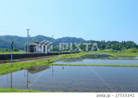 田舎の無人駅 17533342