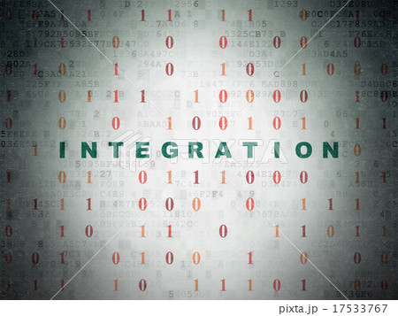 Finance concept: Integration on Digital Paper Finance concept: Integration on Digital Paper 17533767